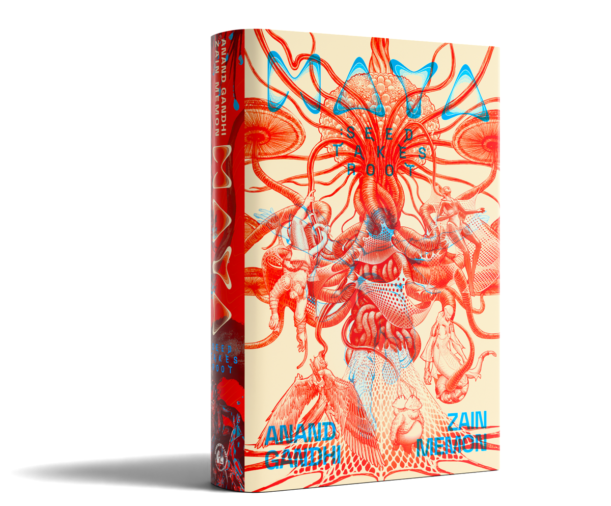 The first novel, ‘Maya: Seed Takes Root’.