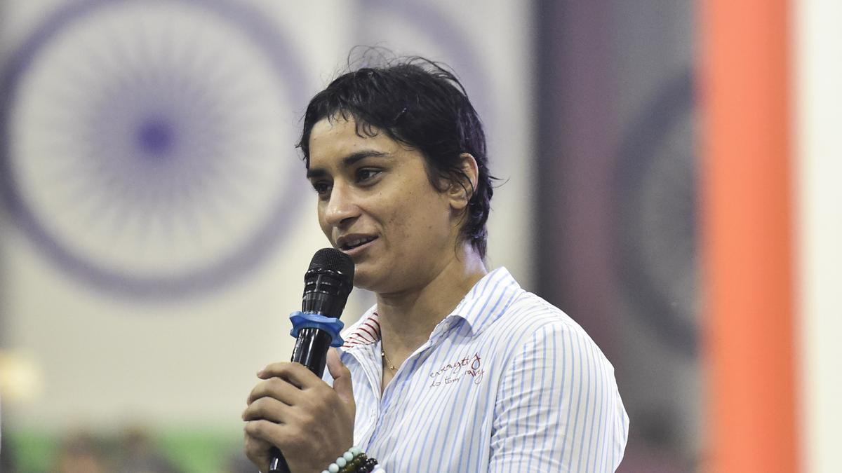 mixed wfi suspension revoked vinesh phogat expresses dismay