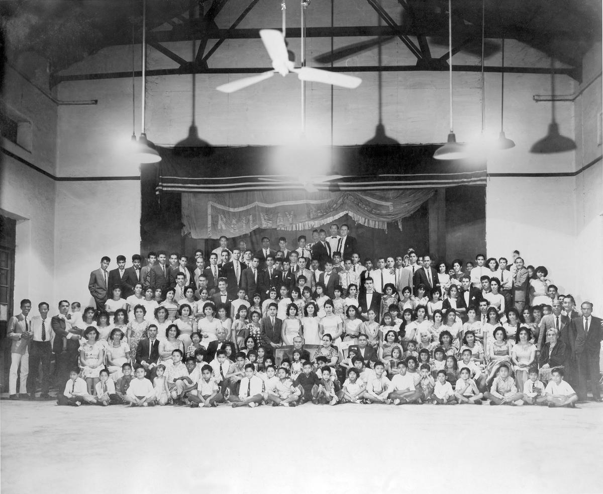 A farewell gathering at Railway Institute, Guntakal. Fondly called Inster by Anglo-Indians, the Institute, a hub of happy gatherings turned into venues for goodbyes as the community members left to settle abroad. 