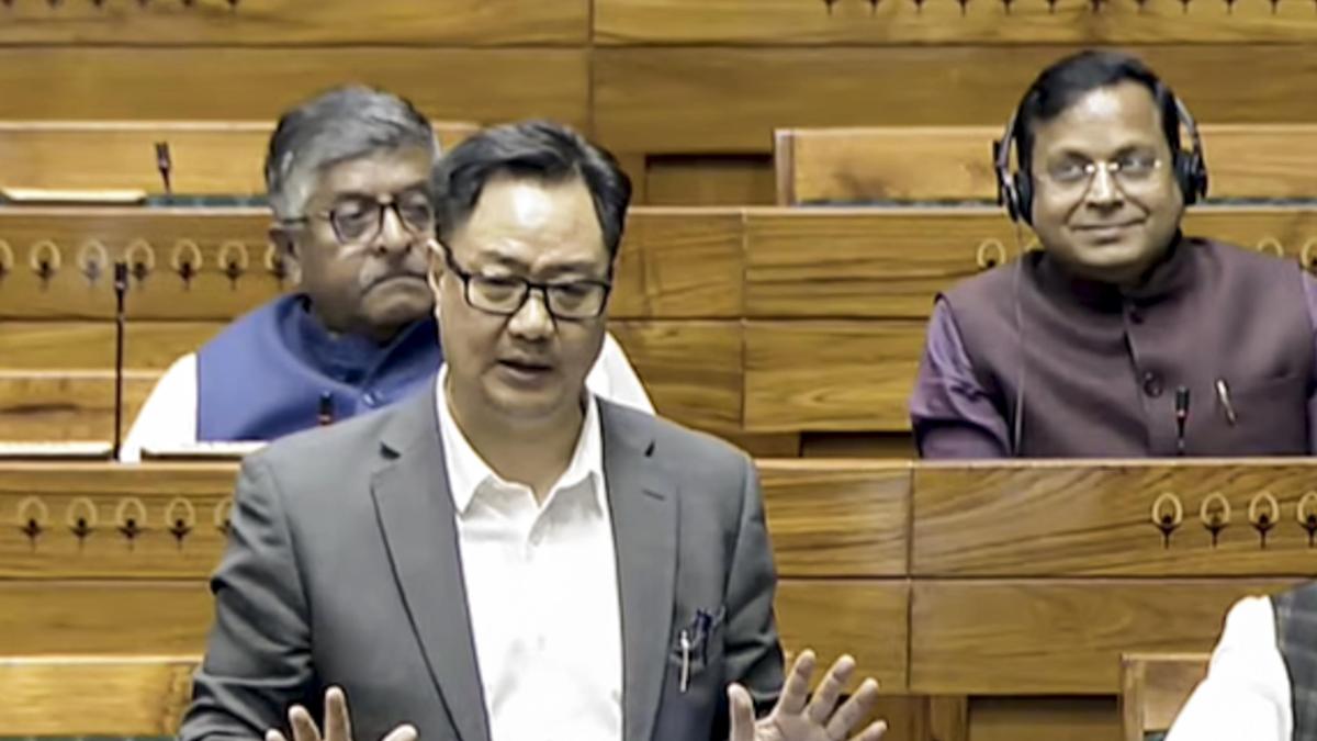 Rahul Gandhi's speech 'full of lies', will seek to expunge them: Kiren Rijiju