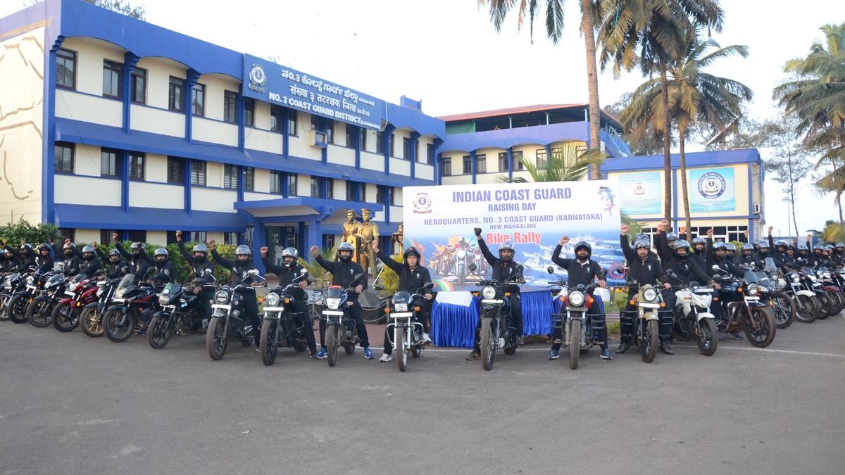 Karnataka team takes forward Indian Coast Guard&rsquo;s Vizhinjam-Daman motorbike rally to Goa