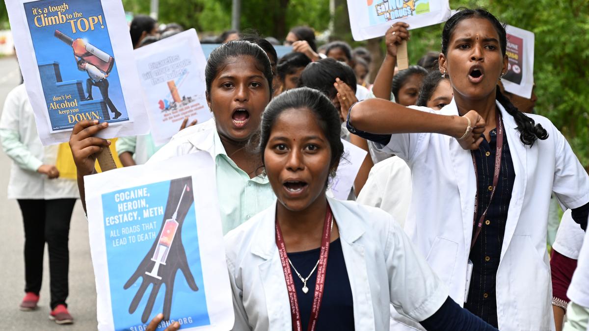 Awareness rally marks International Day Against Drug Abuse and Illicit Trafficking in Tiruchi