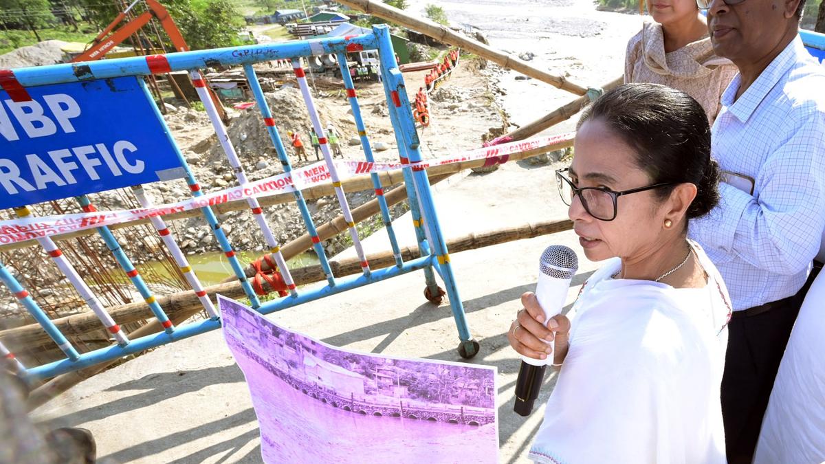 Govt will rebuild all bridges, houses in flood affected north Bengal: CM Mamata Banerjee
