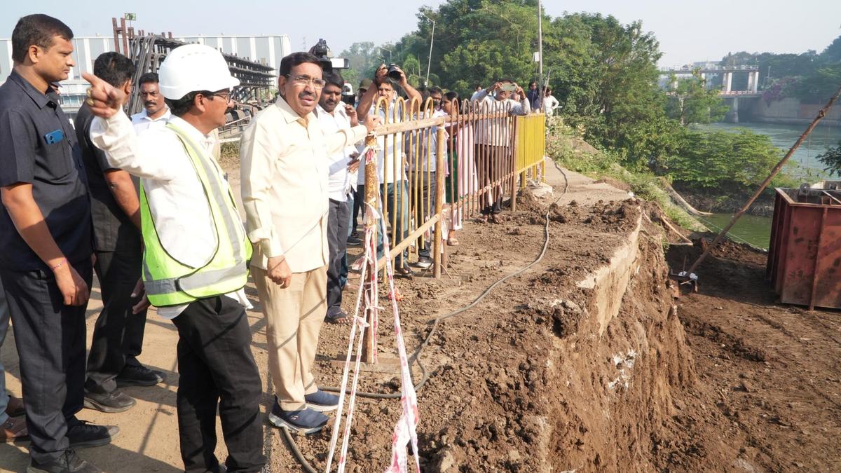 Minister Narayana inspects key infrastructure works in A.P. capital city