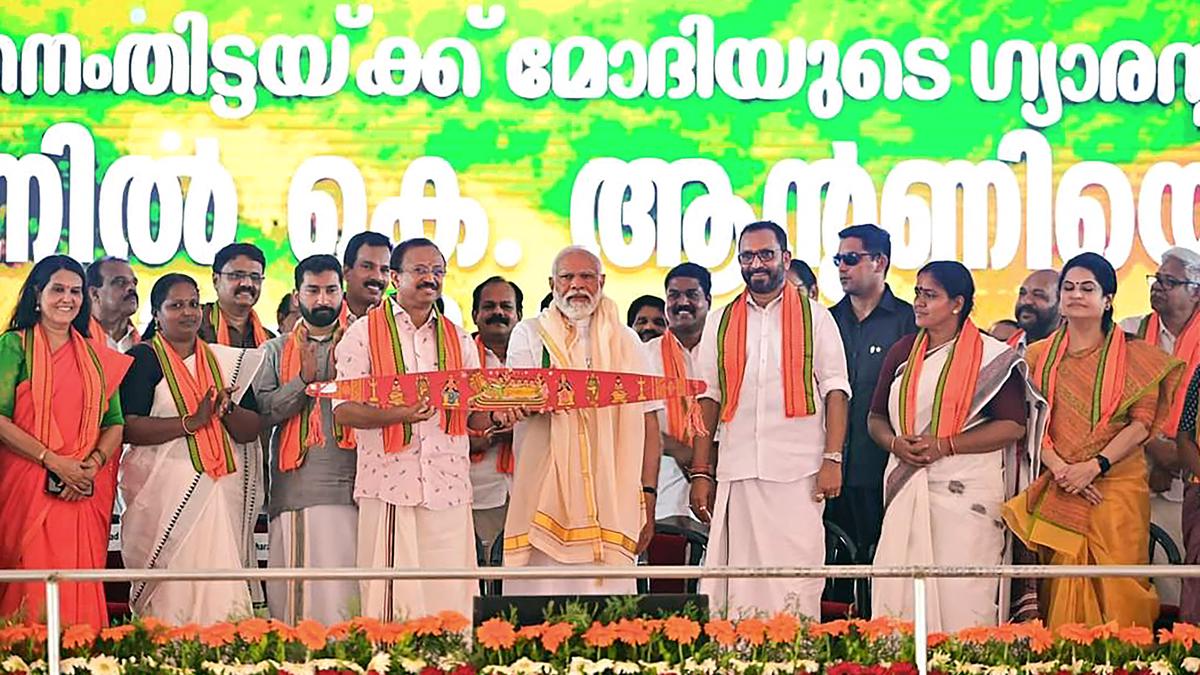 Lotus to bloom in Kerala this time, says PM Modi during visit to Pathanamthitta