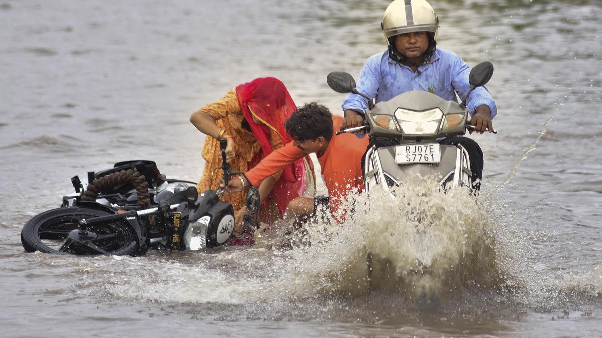 Heavy rains batter Rajasthan; Barmer, Jodhpur, Jaisalmer, to receive more on August 3