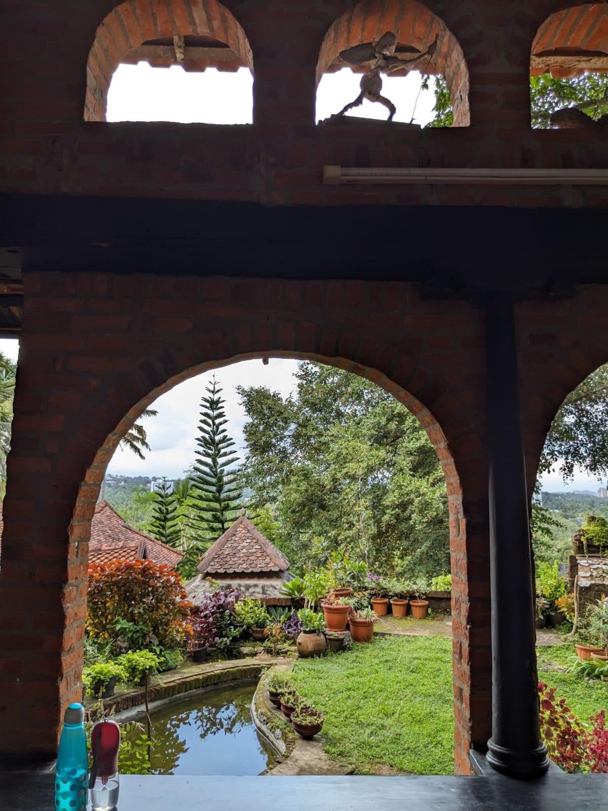 The Hamlet, Laurie Baker’s home in Thiruvananthapuram,  is a place where one can be one with Nature.