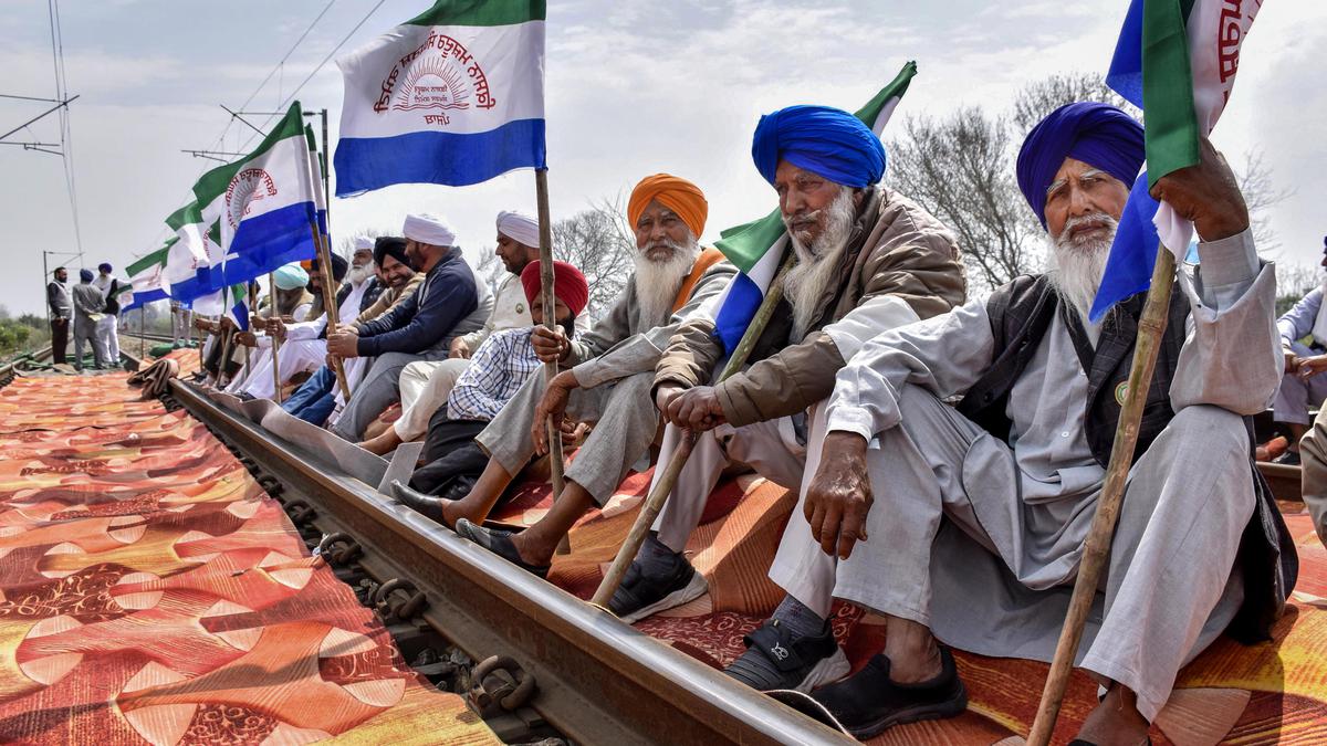 ‘Rail roko’ protest: Farmers squat on rail tracks in Punjab