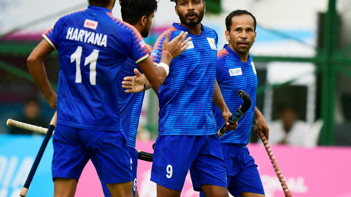 Haryana blanks Tamil Nadu to enter the National Games hockey semifinals
