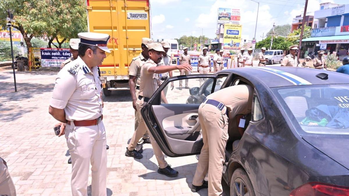 Unaccounted cash, articles worth ₹13.58 lakh seized in Tirunelveli in five days