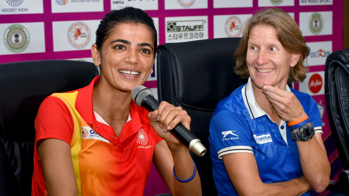 Less than a month ago, the Indian women’s hockey team ended a disappointing third at the Asian Games, getting a medal but forcing a reset of the team’s plans over its Paris Olympics ambitions and qualification.