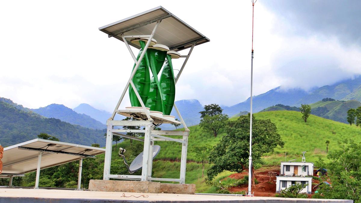 ANERT sets up first solar wind hybrid power plants in Wayanad The Hindu