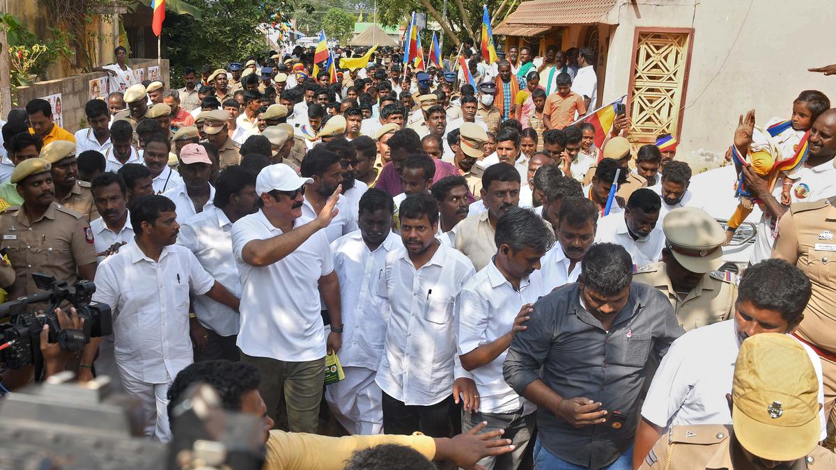 Anbumani questions DMK’s silence on NLC land acquisition issue