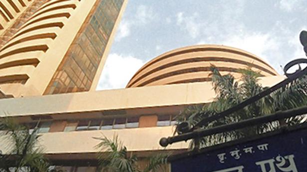 Sensex, Nifty fall almost 1%, rupee slumps 40 paise