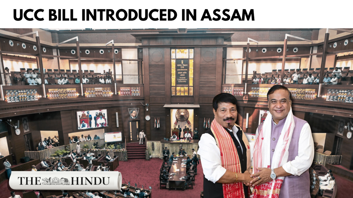 Assam tables UCC Bill; proposes ban on polygamy