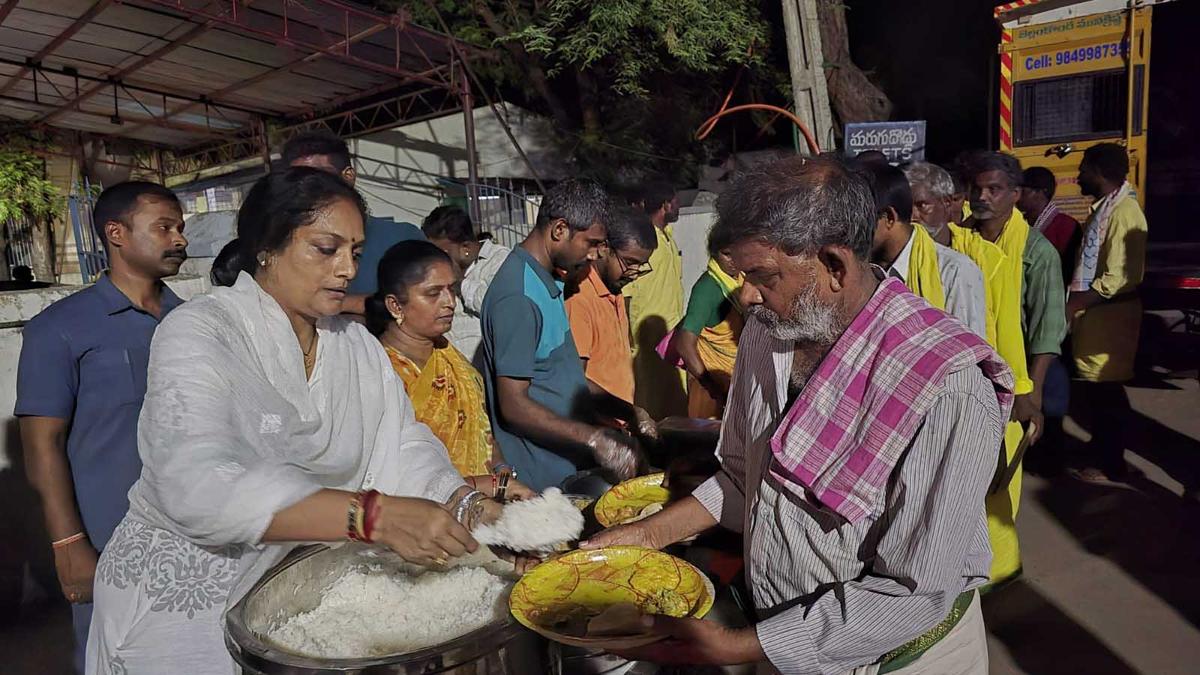 Villagers trek to Tirumala after MLA Nani’s victory  