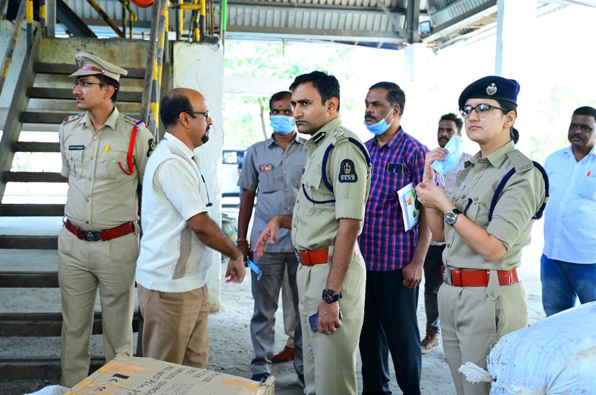 Drug Disposal Committee destroys 1,500 kg ganja seized in various cases