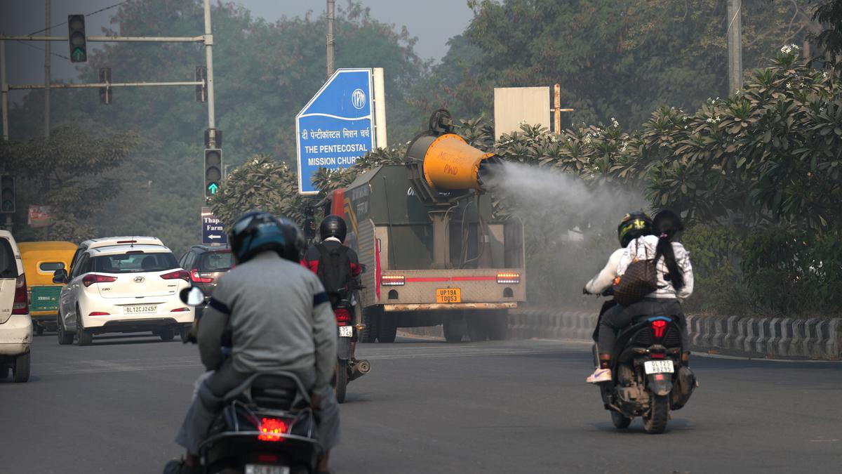 No relief from high pollution levels in city, AQI dips to very poor category