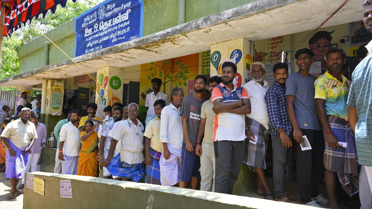 Polling peaceful in Cuddalore district amid heavy turnout