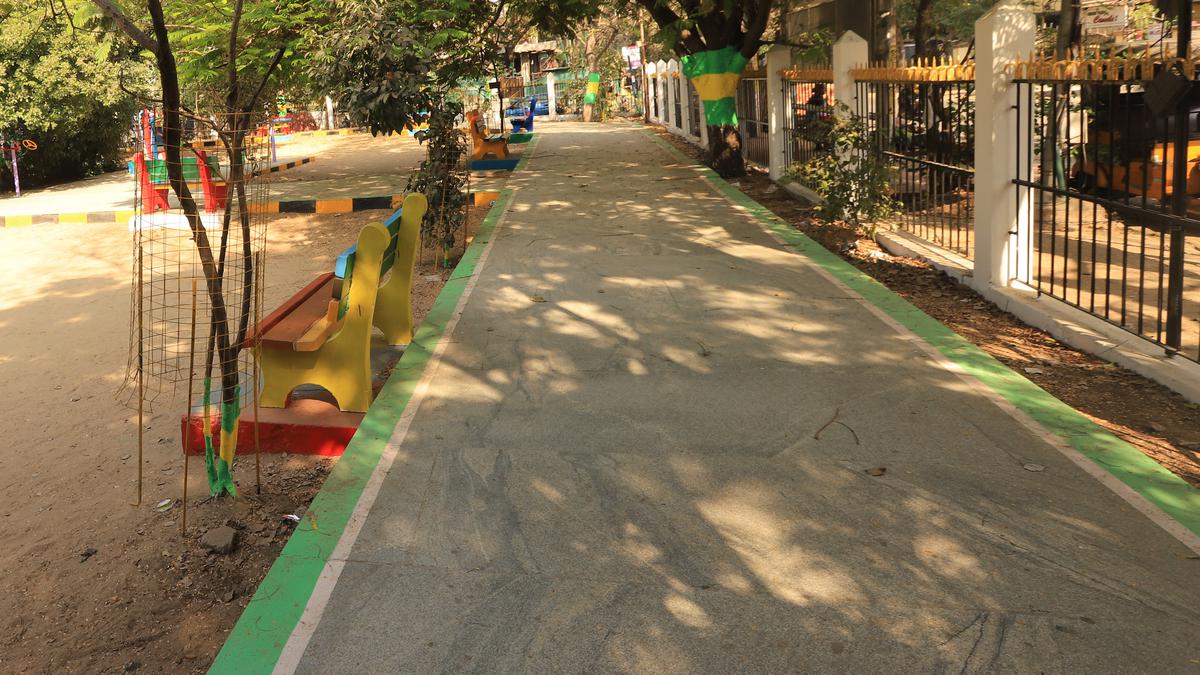 Park at 12th Avenue in Ashok Nagar gives up slovenliness for a smart look