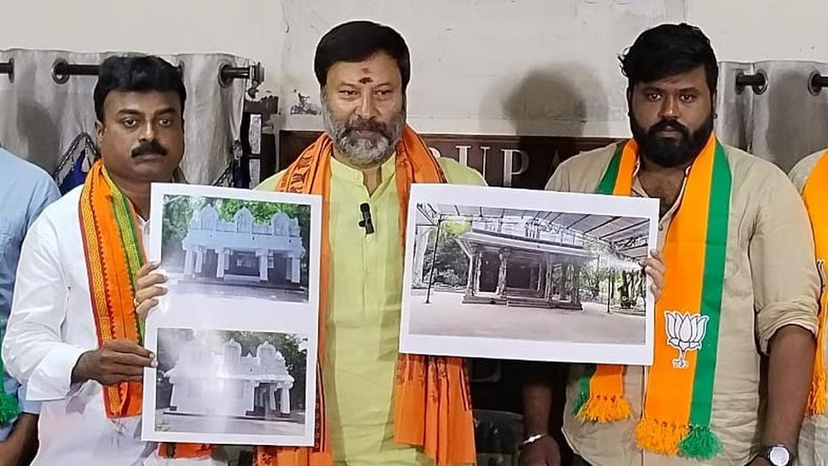 &lsquo;Paruveta mandapam&rsquo; demolition: BJP serves legal notice to TTD