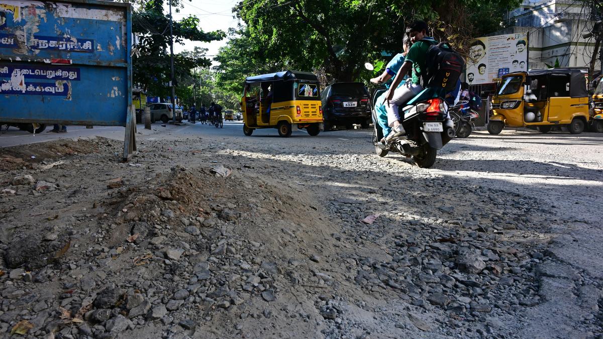 Chennai Corporation proposes ₹486 crore road relaying plan but issues persist