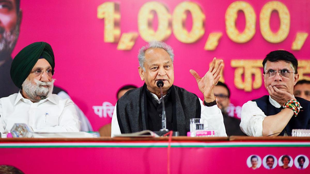 BJP hatching 'conspiracies' to win polls in Rajasthan, Chhattisgarh: Gehlot