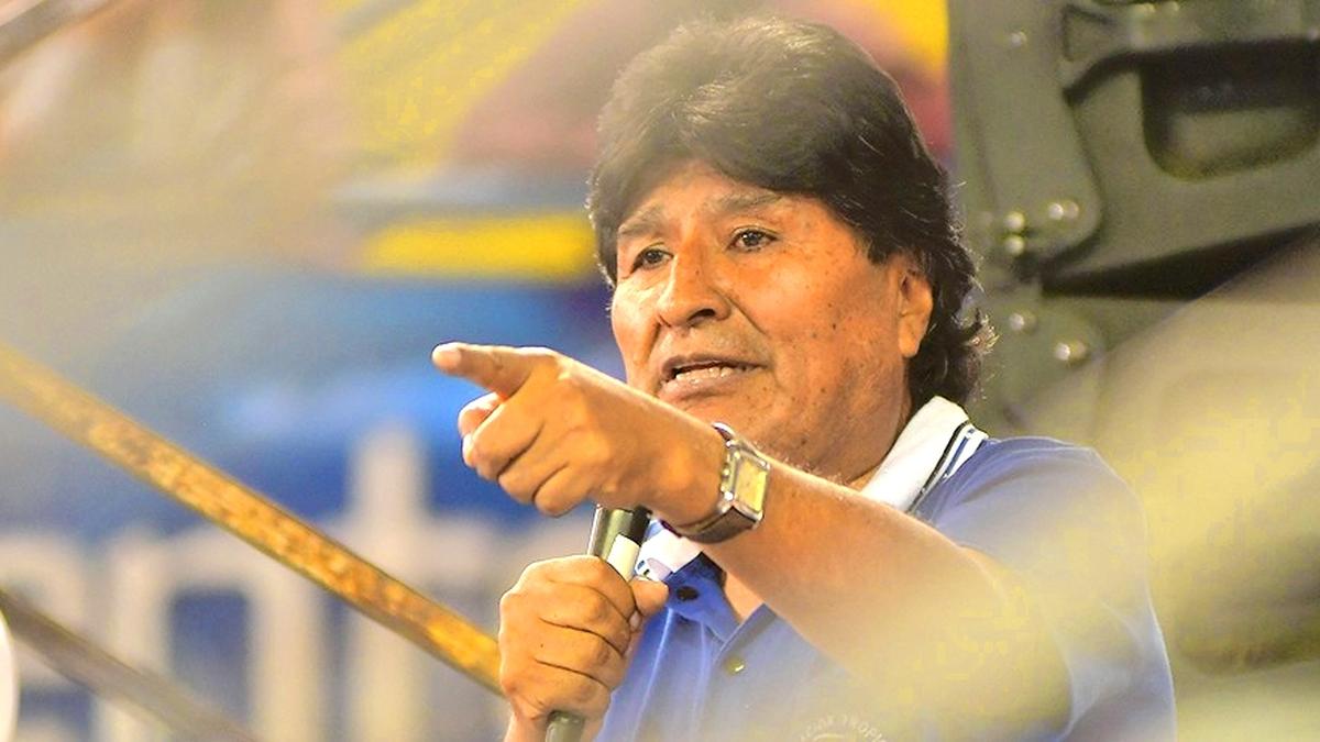 Bolivia’s former President Evo Morales claims his car was shot at in attempted assassination