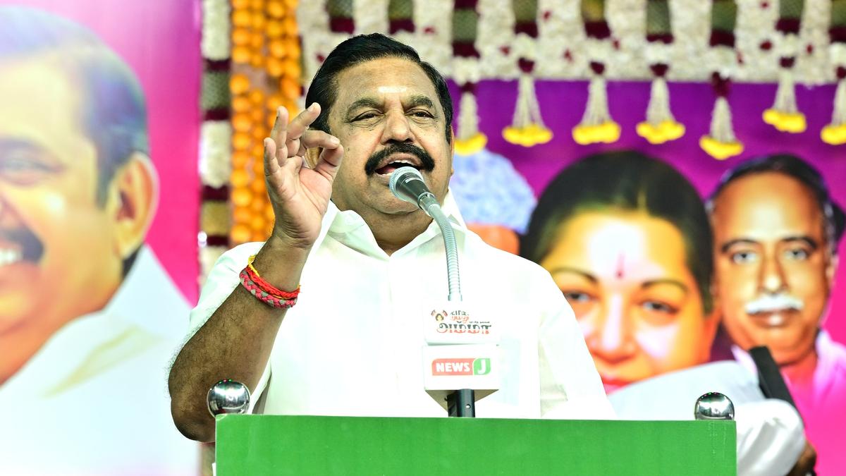 Palaniswami once again raises questions about T.N. CM Stalin’s New Delhi visit