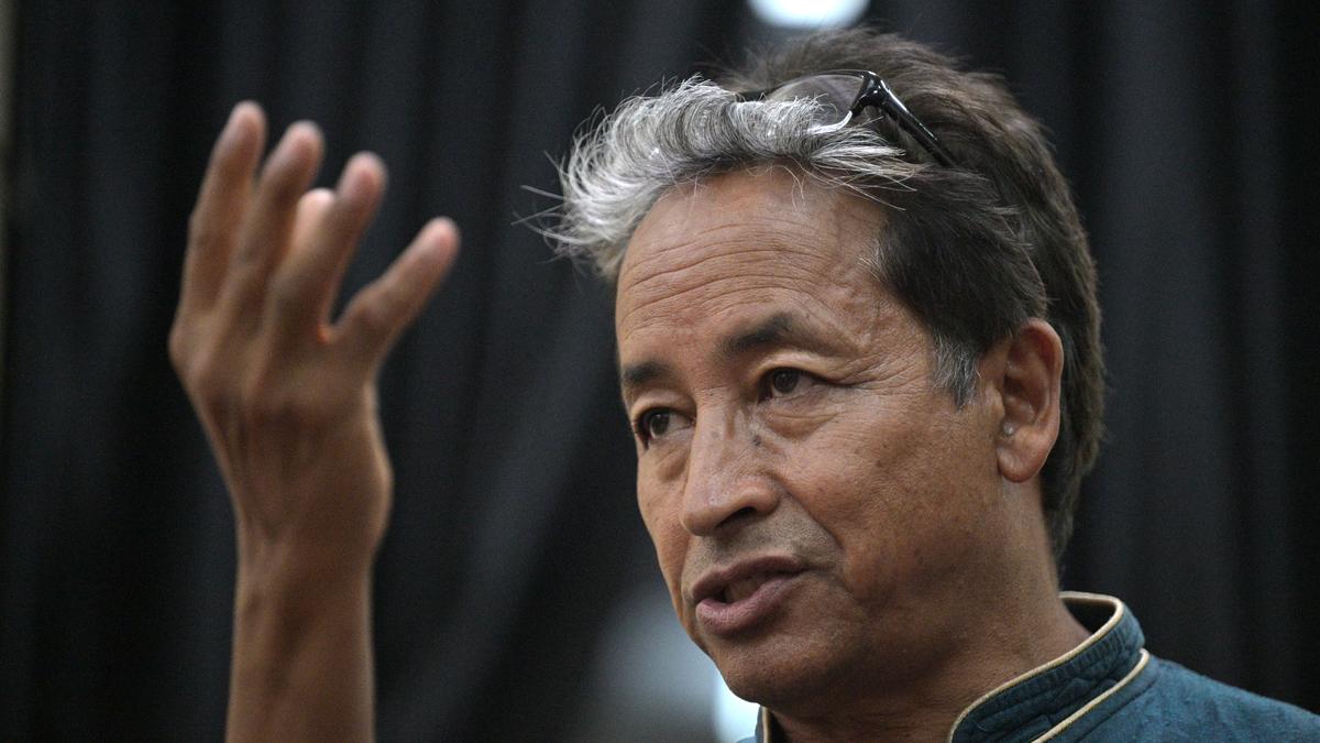Police said Sonam Wangchuk was being taken to Jodhpur, says wife