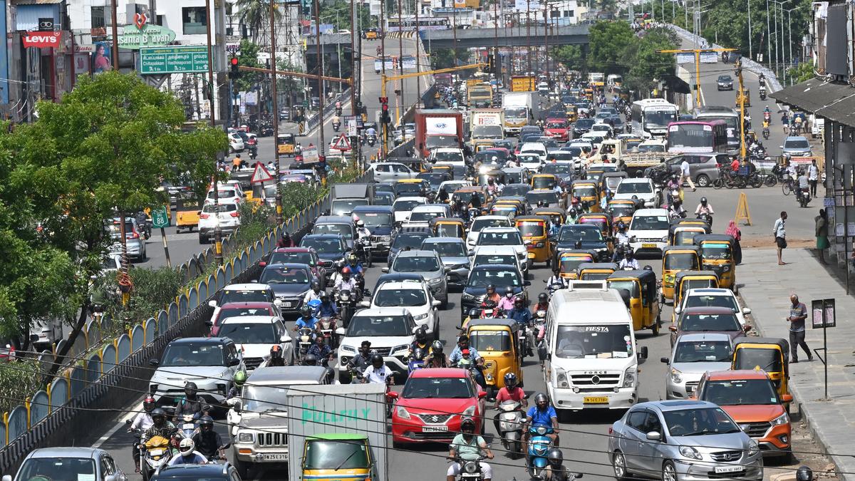 It is a nightmare for commuters taking GST Road at peak hours