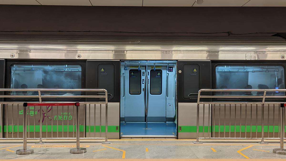 Platform railings come up at Nadaprabhu Kempegowda Interchange metro station