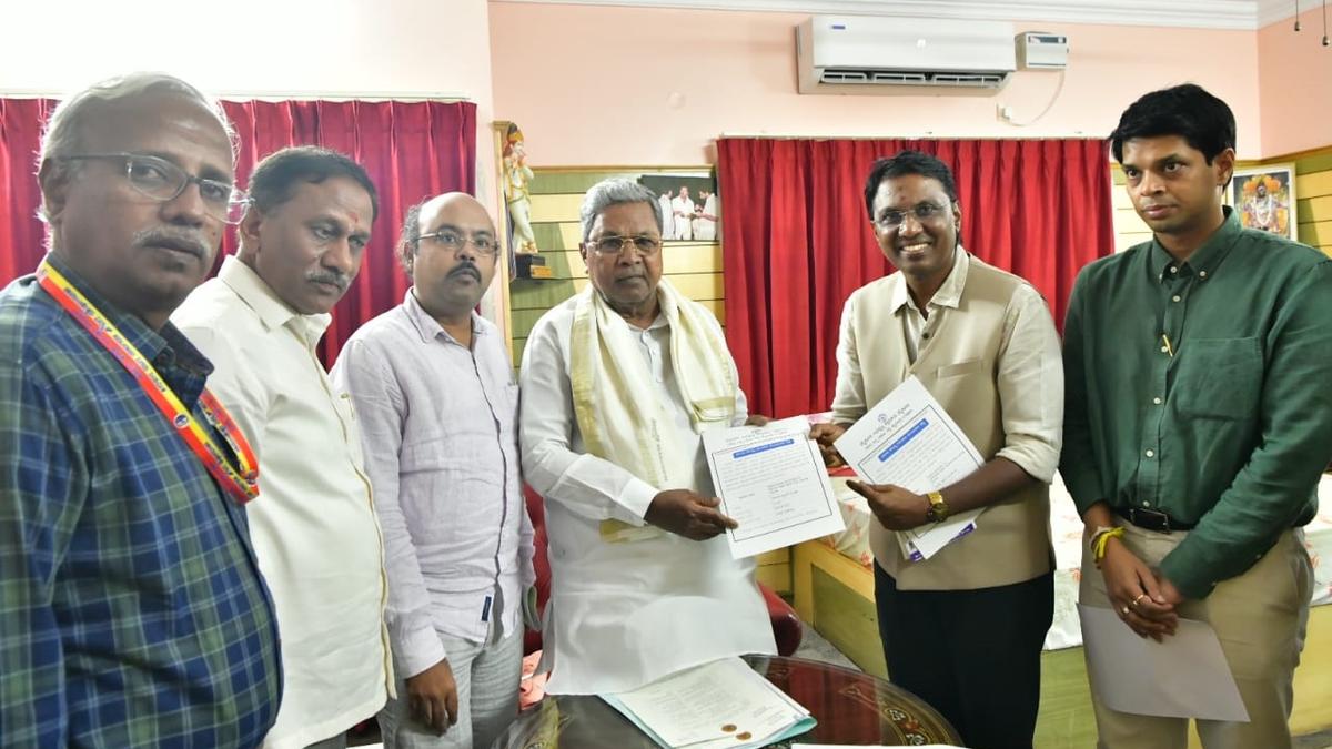 Karnataka CM Siddaramaiah hands over CA sites in Mysuru to government departments