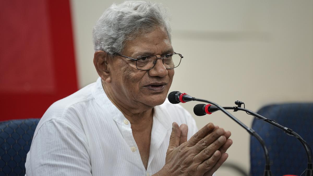 Bengal panchayat polls | No democracy in State, says Sitaram Yechury