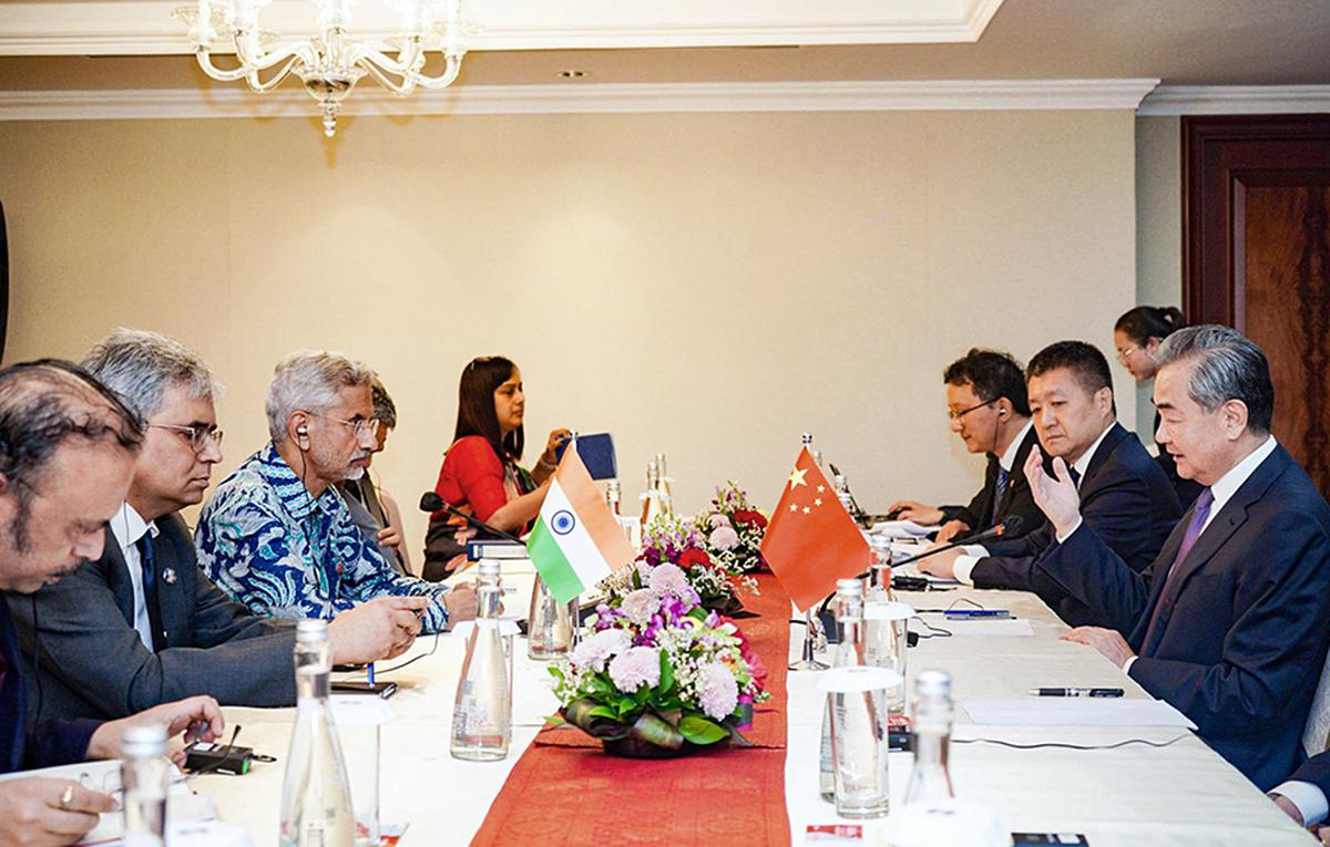 External Affairs Minister S. Jaishankar meets with Director Wang Yi of the Office of the CPC Central Commission for Foreign Affairs on Friday. External Affairs Minister S. Jaishankar meets with Director Wang Yi of the Office of the CPC Central Commission for Foreign Affairs on Friday.