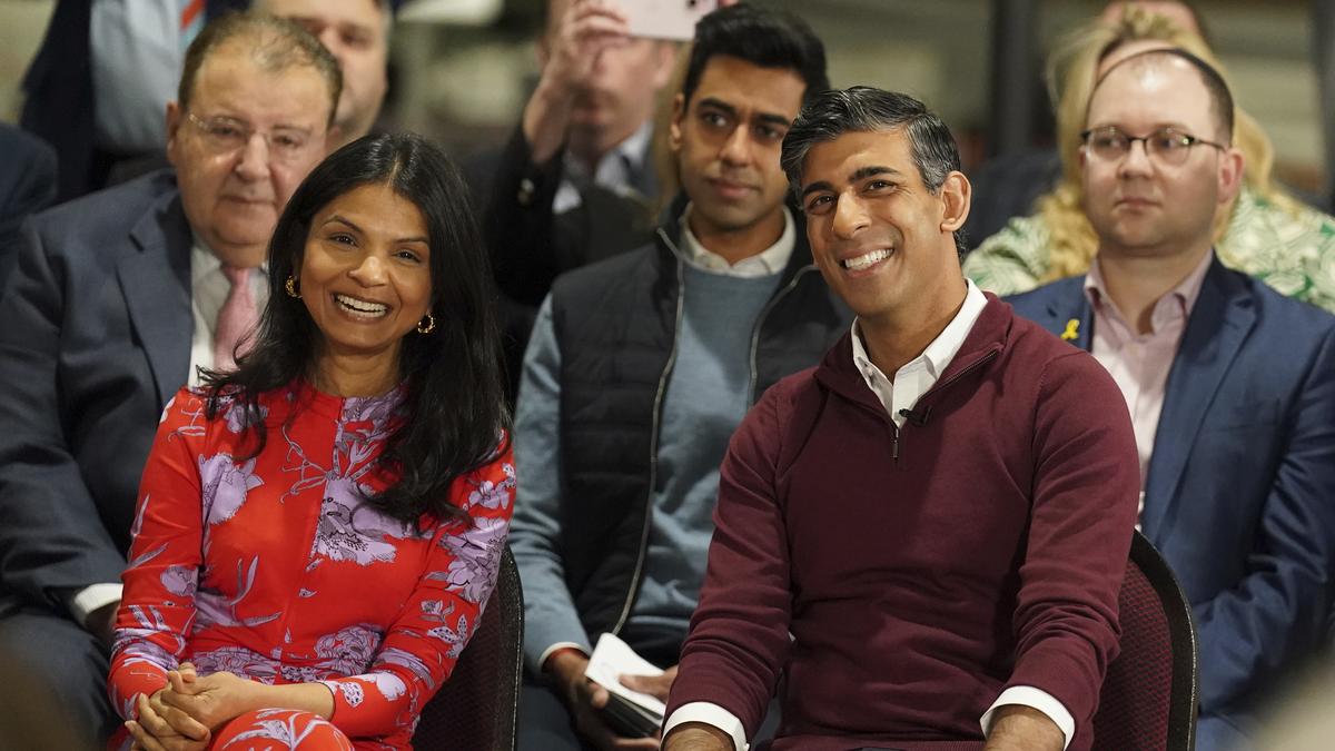 U.K. PM Rishi Sunak, wife Akshata Murty’s fortunes rise in 2024 Rich List