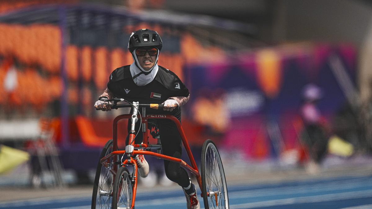 World Para Athletics Championship: UAE’s Thekra Alkaabi  shatters world record in 100m three-wheeled frame running