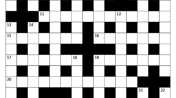 The Sunday Crossword No. 3210