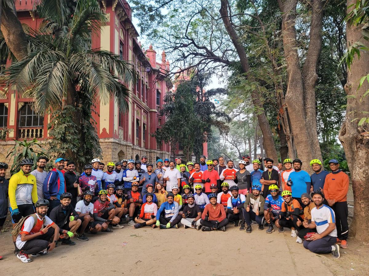 Enthusiasts for cycling during breaks (file photo) 