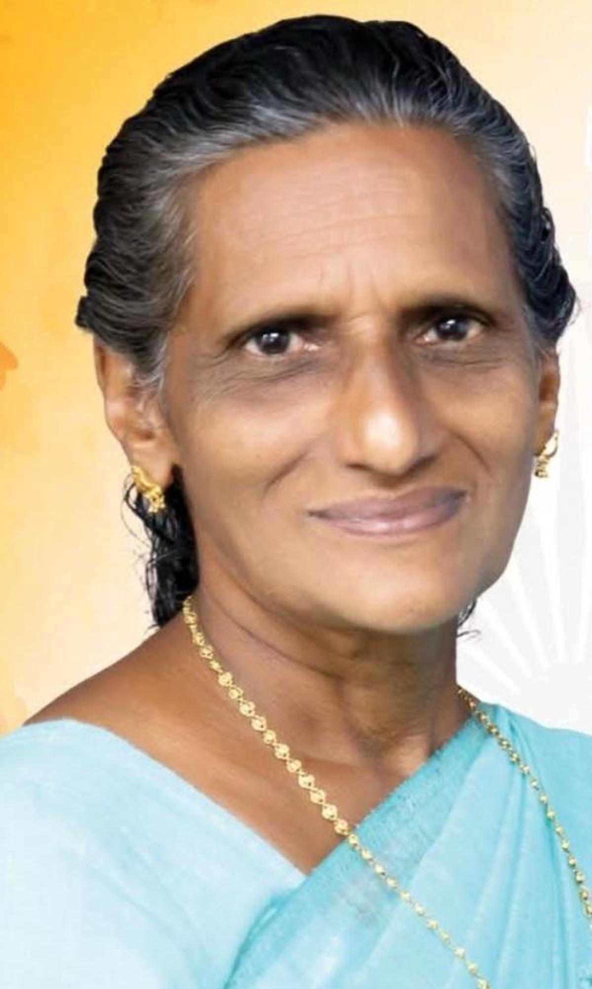 UDF candidate  Lissy George.