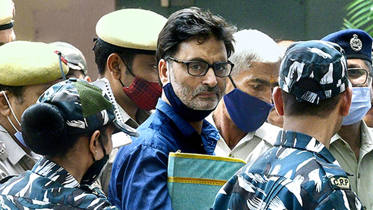 Delhi High Court permits virtual appearance by Yasin Malik in terror funding case