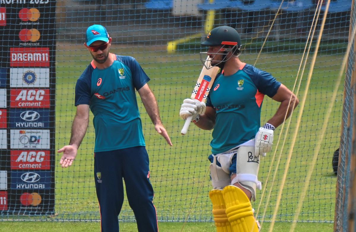 Go-to men: Glenn Maxwell and Marcus Stoinis will have their tasks cut out given the injury issues Australia faces.