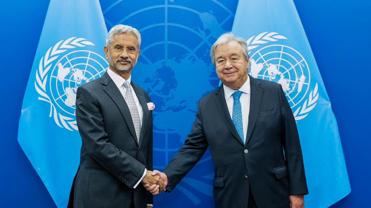 EAM Jaishankar meets U.N. leadership, discusses India's G20 Presidency, UNSC reforms