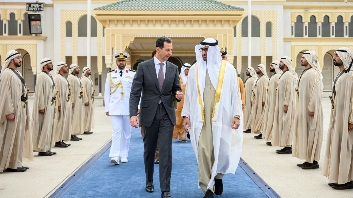 Syria's Assad in UAE to mark ongoing thaw in relations