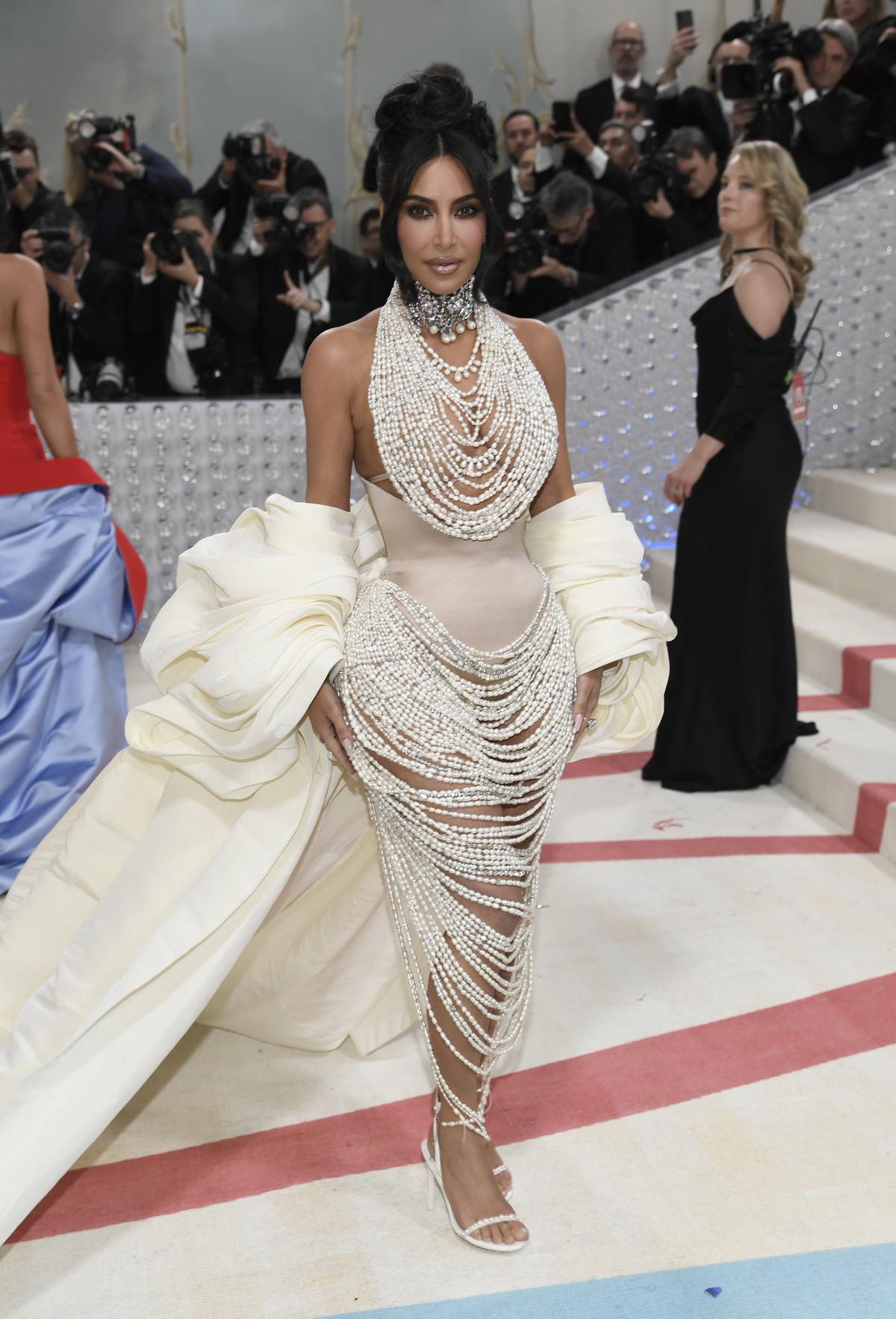 Kim Kardashian at the Met Gala