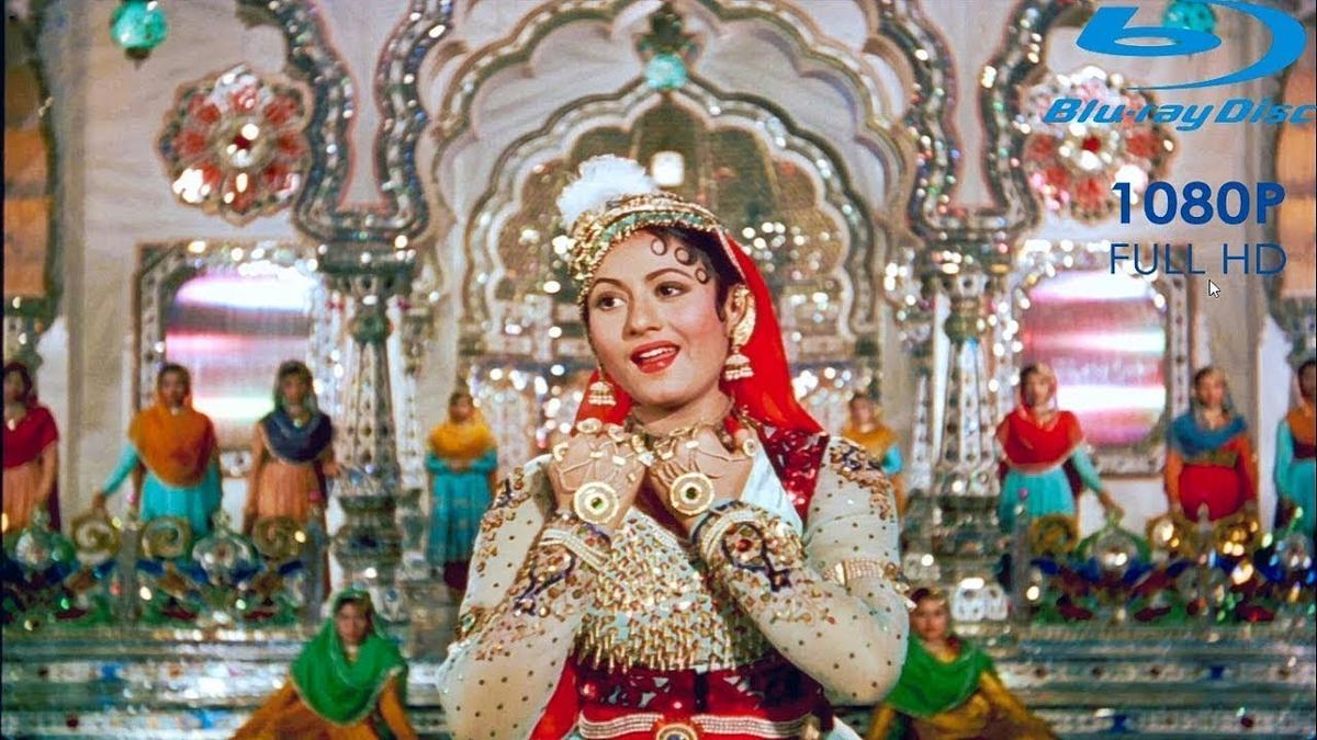 Madhubala’s graceful dancing added to her appeal in Mughal-E-Azam