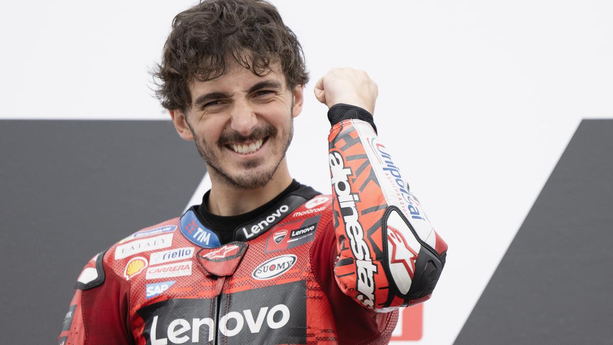 Bagnaia capitalises on Martin crash in Germany to take championship lead