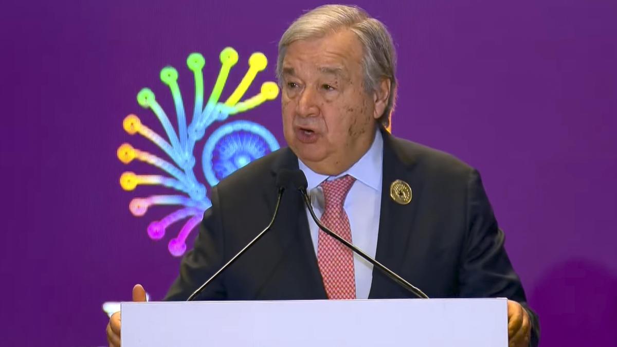 AI cannot be left to ‘whims of a few billionaires’: U.N. chief Antonio Guterres