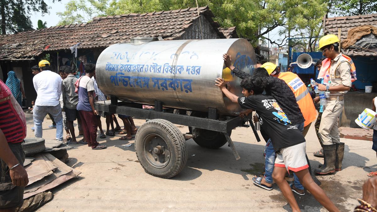 Howrah subsidence: Suvendu Adhikari, Minister Firhad Hakim visit site as anger simmers among residents