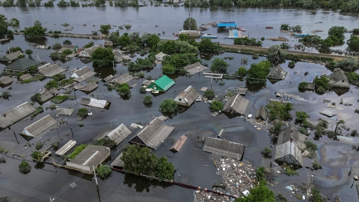 Ukraine's dam collapse is both fast-moving disaster and slow-moving ecological catastrophe